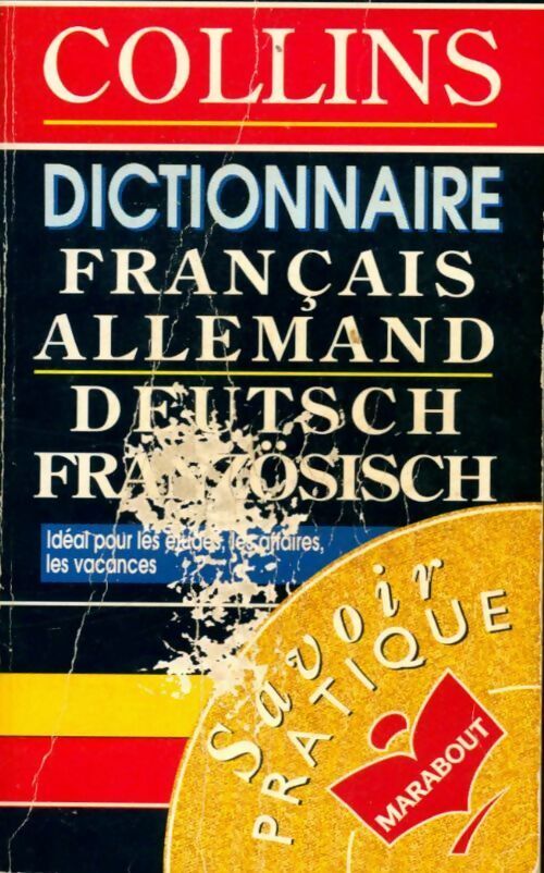 Dictionnaire Français-Allemand, Allemand-Français - Collins - Livre