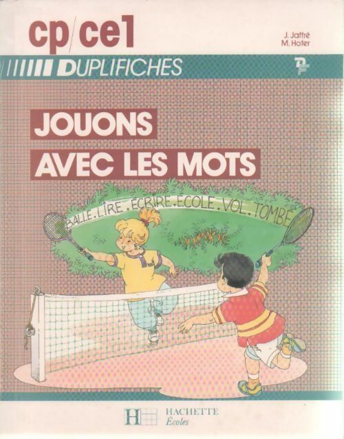 Jouons avec les mots CP/CE1 - Angelika Hofer - Livre