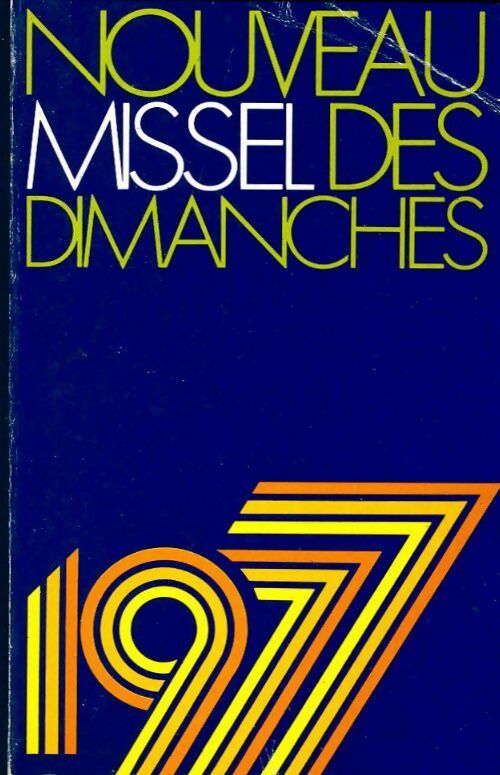 Nouveau missel des dimanches 1977 - Collectif - Livre