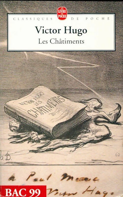 Les châtiments - Victor Hugo - Livre