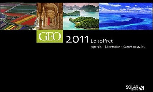 Coffret agenda Géo 2011 - Collectif - Livre