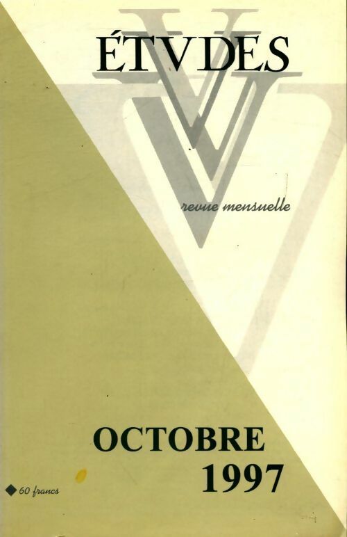 Etudes n°387-4 - Collectif - Livre