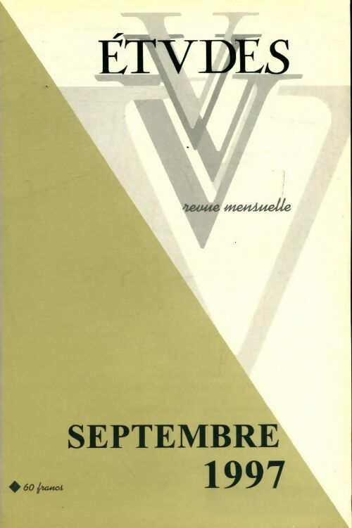 Etudes n°387-3 - Collectif - Livre