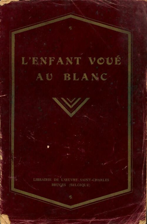 L'enfant voué au blanc - Inconnu - Livre