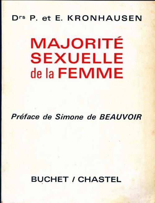 Majorité sexuelle de la femme - Eberhard Kronhausen, Phyllis Kronhausen - Livre