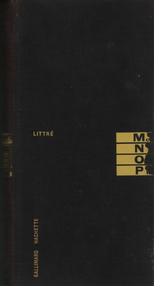 Dictionnaire de la langue française Tome V : Me à Pl - Emile Littré - Livre