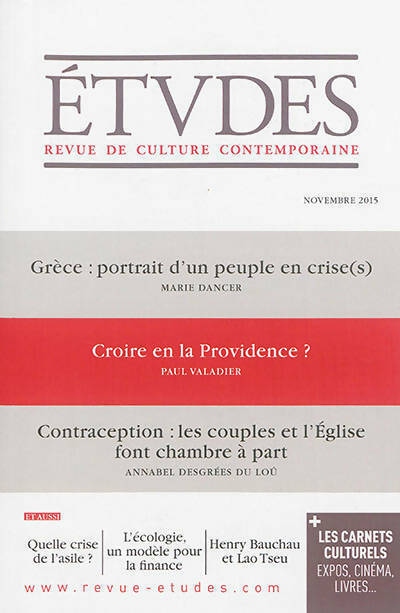 Etudes n°4221 - Collectif - Livre
