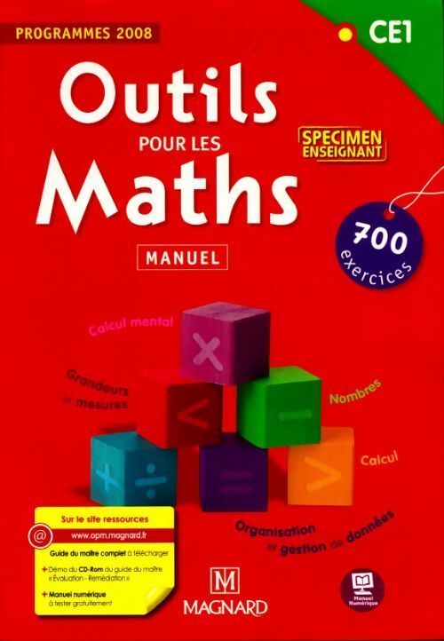 Outils pour les maths CE1 - Collectif - Livre