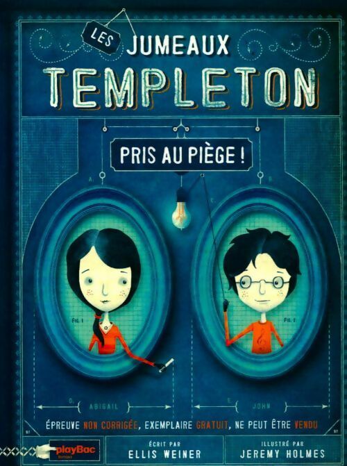 Les jumeaux Templeton pris au piège - Ellis Weiner - Livre