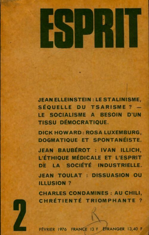 Esprit n°2  - Collectif - Livre