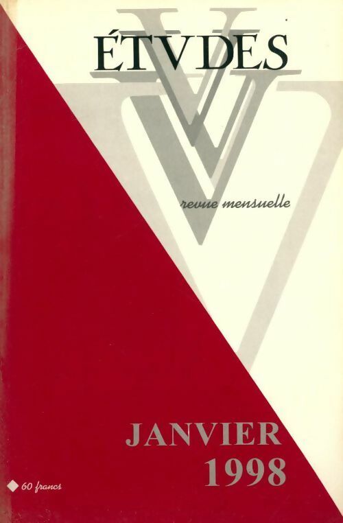 Etudes Janvier 1998 - Collectif - Livre
