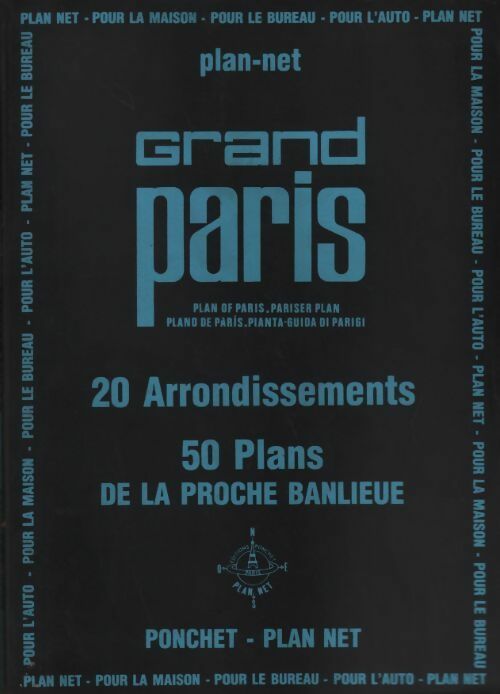 Grand Paris. Vingt arrondissements cinquante plans - Collectif - Livre