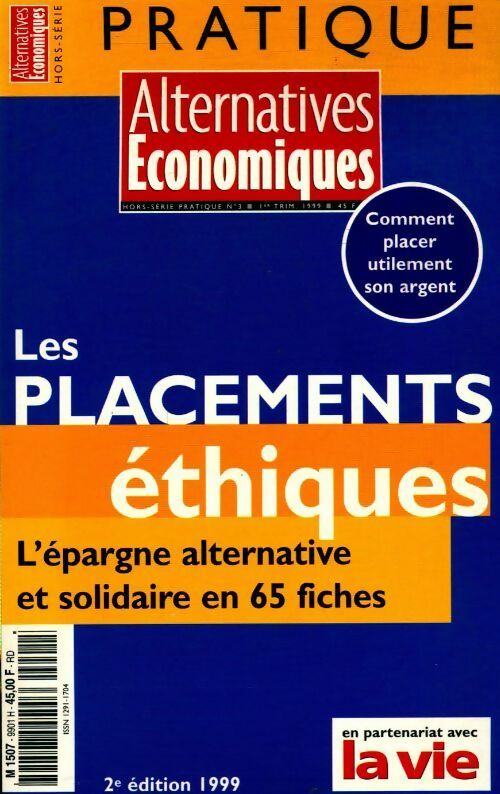 Les placements éthiques - Collectif - Livre