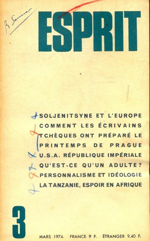 Esprit n°433 - Collectif - Livre