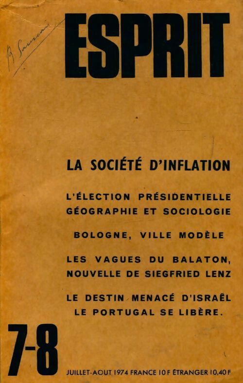 Esprit n°437 - Collectif - Livre
