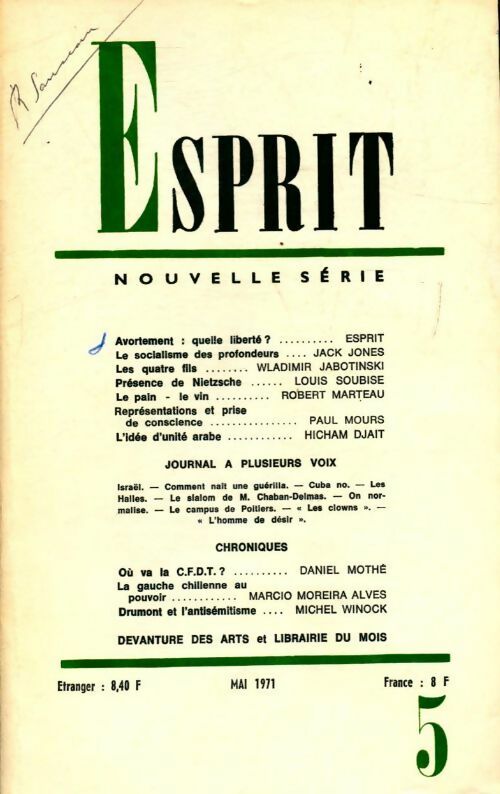Esprit n°403 - Collectif - Livre