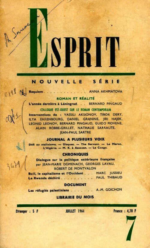Esprit n°329 - Collectif - Livre