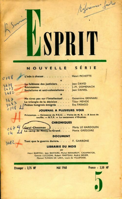 Esprit n°284 - Collectif - Livre