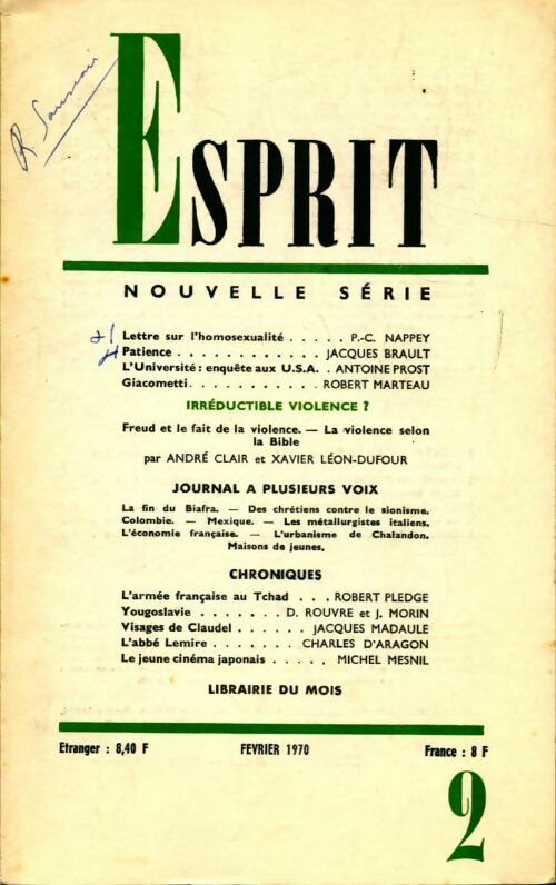 Esprit n°389 - Collectif - Livre