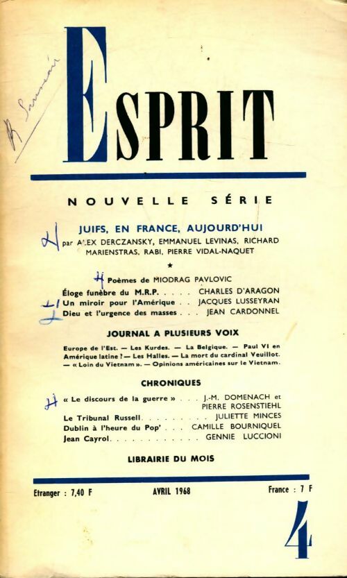 Esprit n°370 - Collectif - Livre
