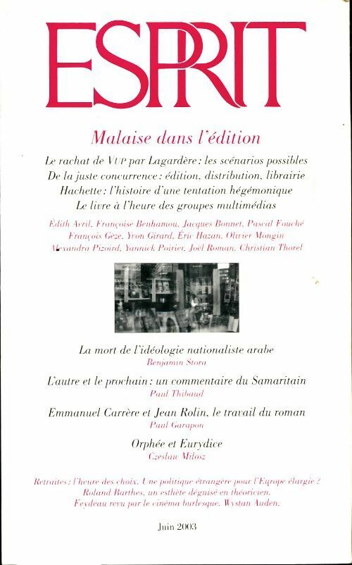 Esprit n°295 - Collectif - Livre