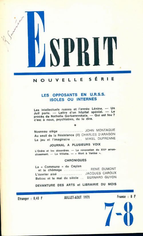 Esprit n°405 - Collectif - Livre