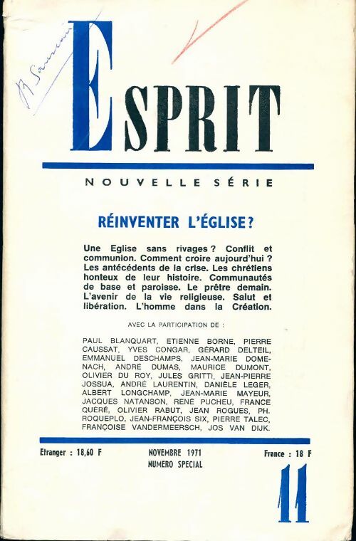 Esprit n°408 - Collectif - Livre