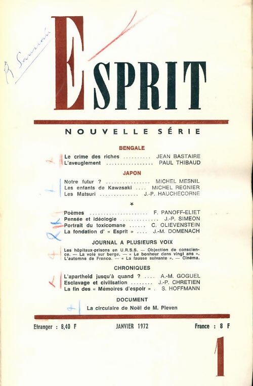 Esprit n°410 - Collectif - Livre