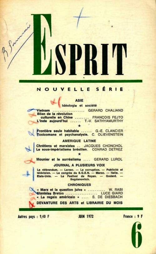 Esprit n°414 - Collectif - Livre