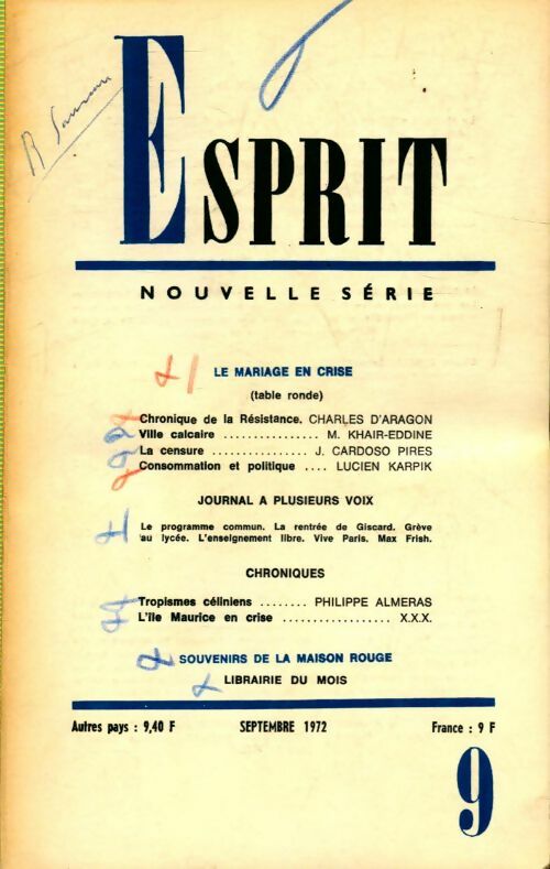 Esprit n°416 - Collectif - Livre