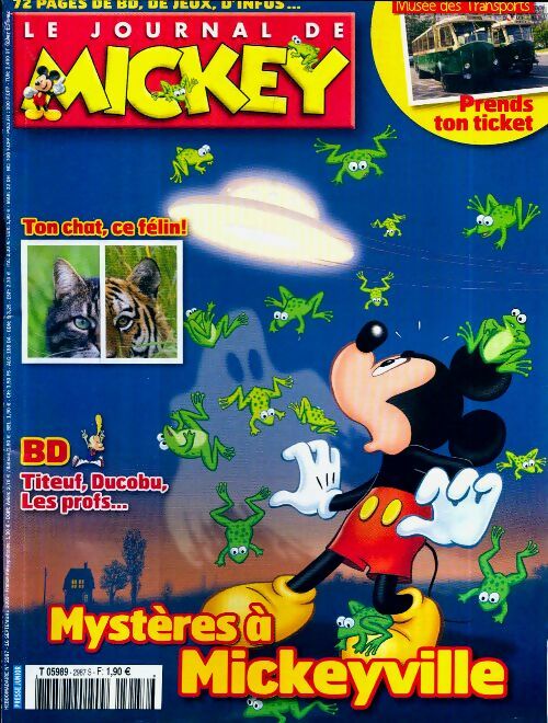 Le journal de Mickey n°2987 : Mystères à Mickeyville - Collectif - Livre