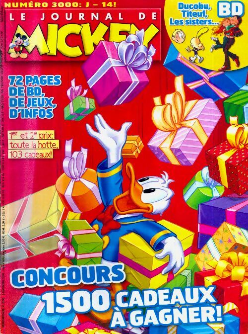 Le journal de Mickey n°2998 - Collectif - Livre
