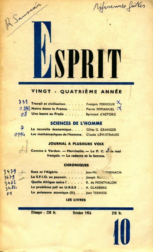 Esprit n°243 - Collectif - Livre