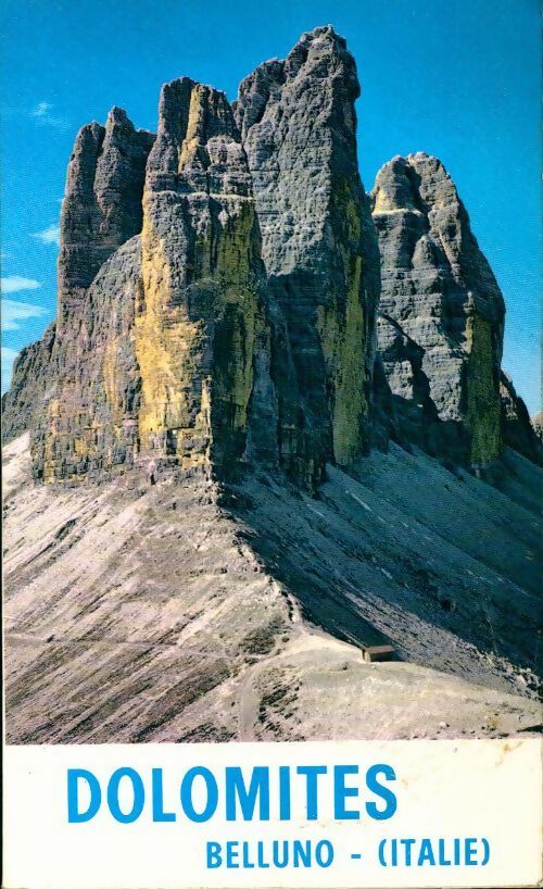 Les dolomites du département de Belluno - Collectif - Livre