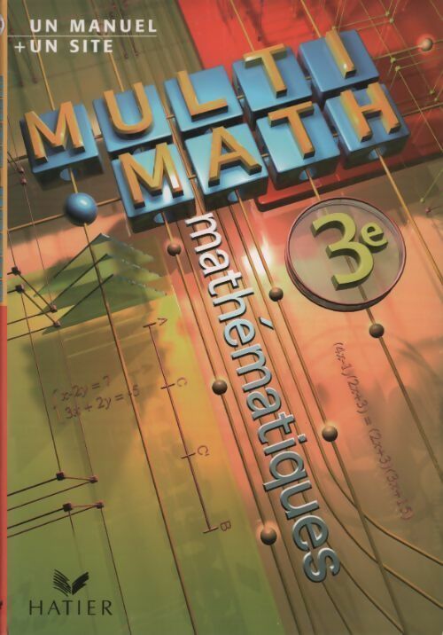 Multimath 3e - Collectif - Livre