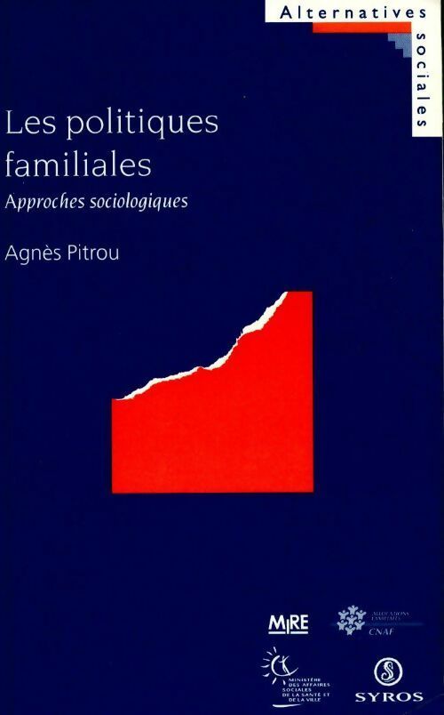 Les politiques familiales - Agnès Pitrou - Livre