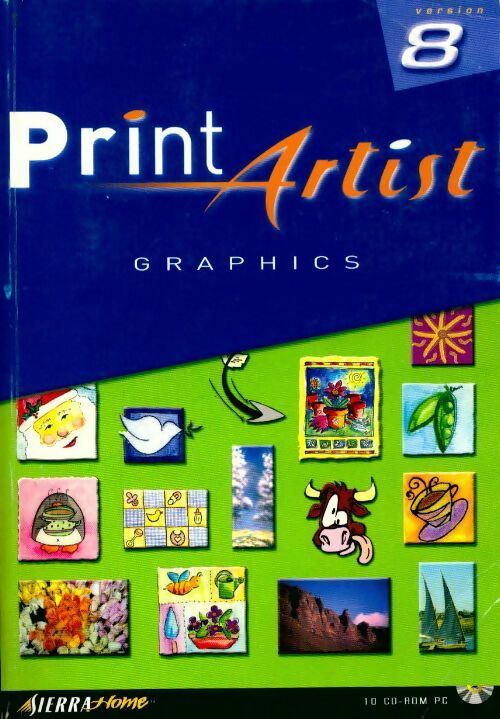 Print artist 8. clip art catalogue - Collectif - Livre