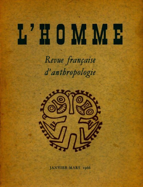L'homme n°VI-1 - Collectif - Livre