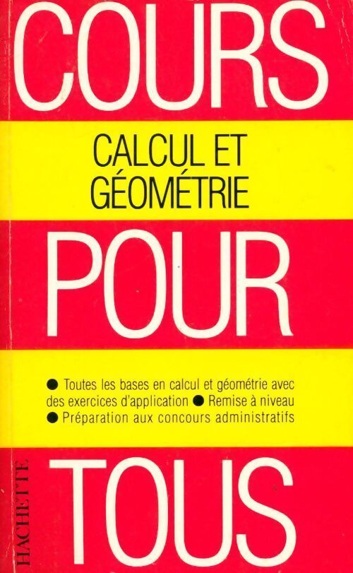 Calcul et géométrie - Lucien Chambadal - Livre