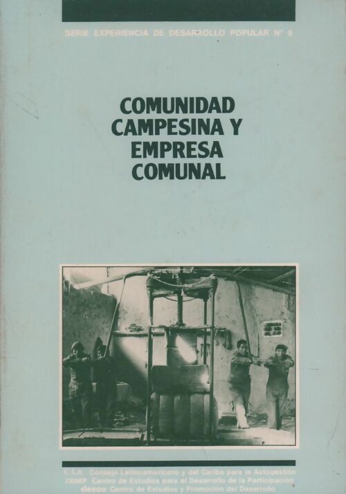 Communidad campesina y empresa comunal - Collectif - Livre