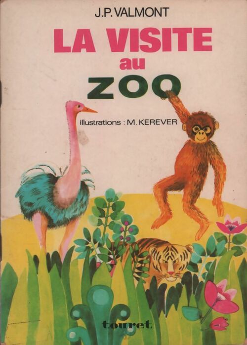 La visite au zoo - J.P. Valmont - Livre