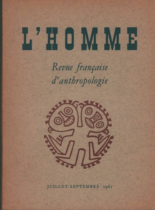 L'homme n°VII-3 - Collectif - Livre