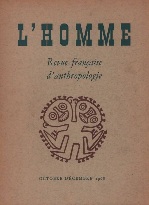 L'homme n°VIII-4 - Collectif - Livre