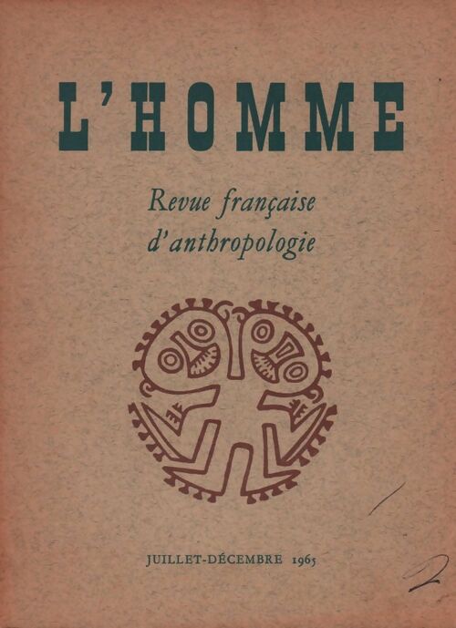 L'homme n°V-3-4 - Collectif - Livre