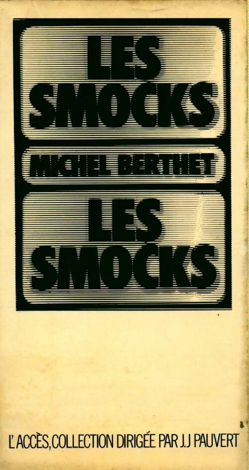 Les smocks - Michel Berthet - Livre