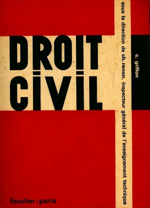 Droit civil Seconde - Claude Grillon - Livre