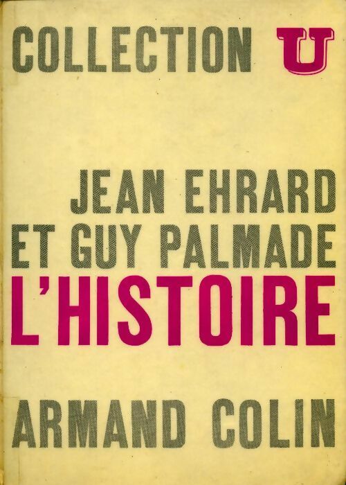 L'histoire - Jean Ehrard - Livre