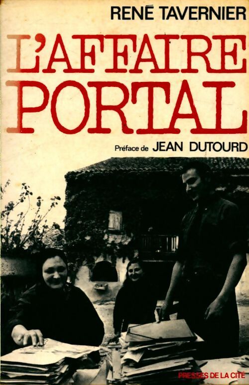 L'affaire Portal - René Tavernier - Livre