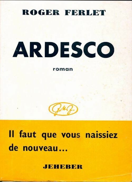 Ardesco - Roger Ferlet - Livre