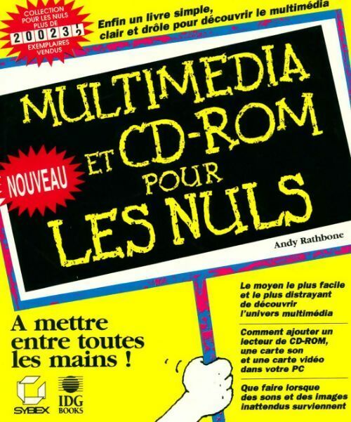 Multimédia et cd-rom pour les nuls - Andy Rathbone - Livre